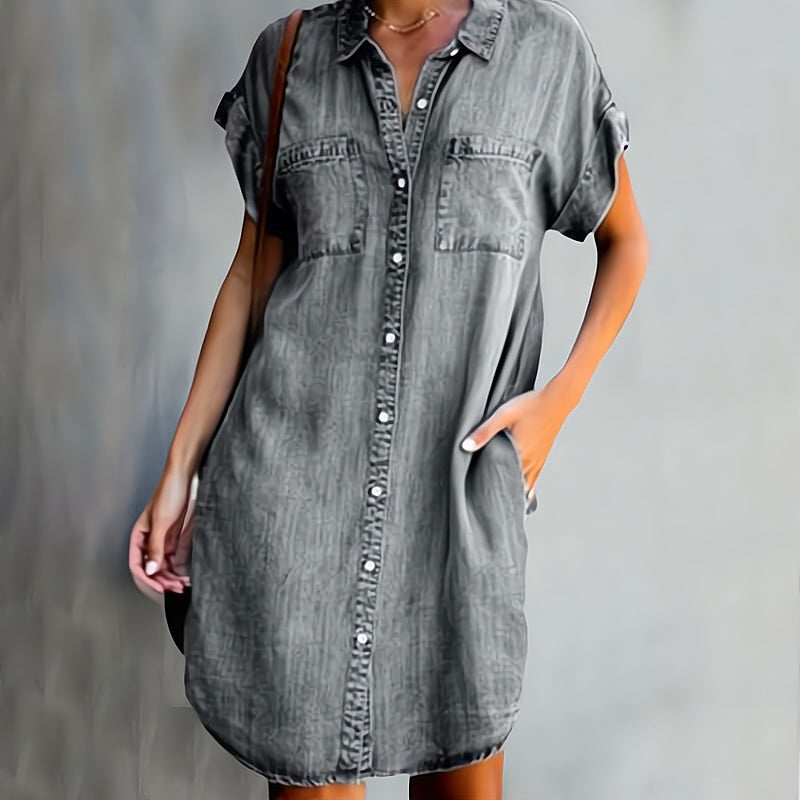 Belén | Vestido camisero abotonado