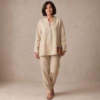 Lucinda | Conjunto Casual con Cuello en V
