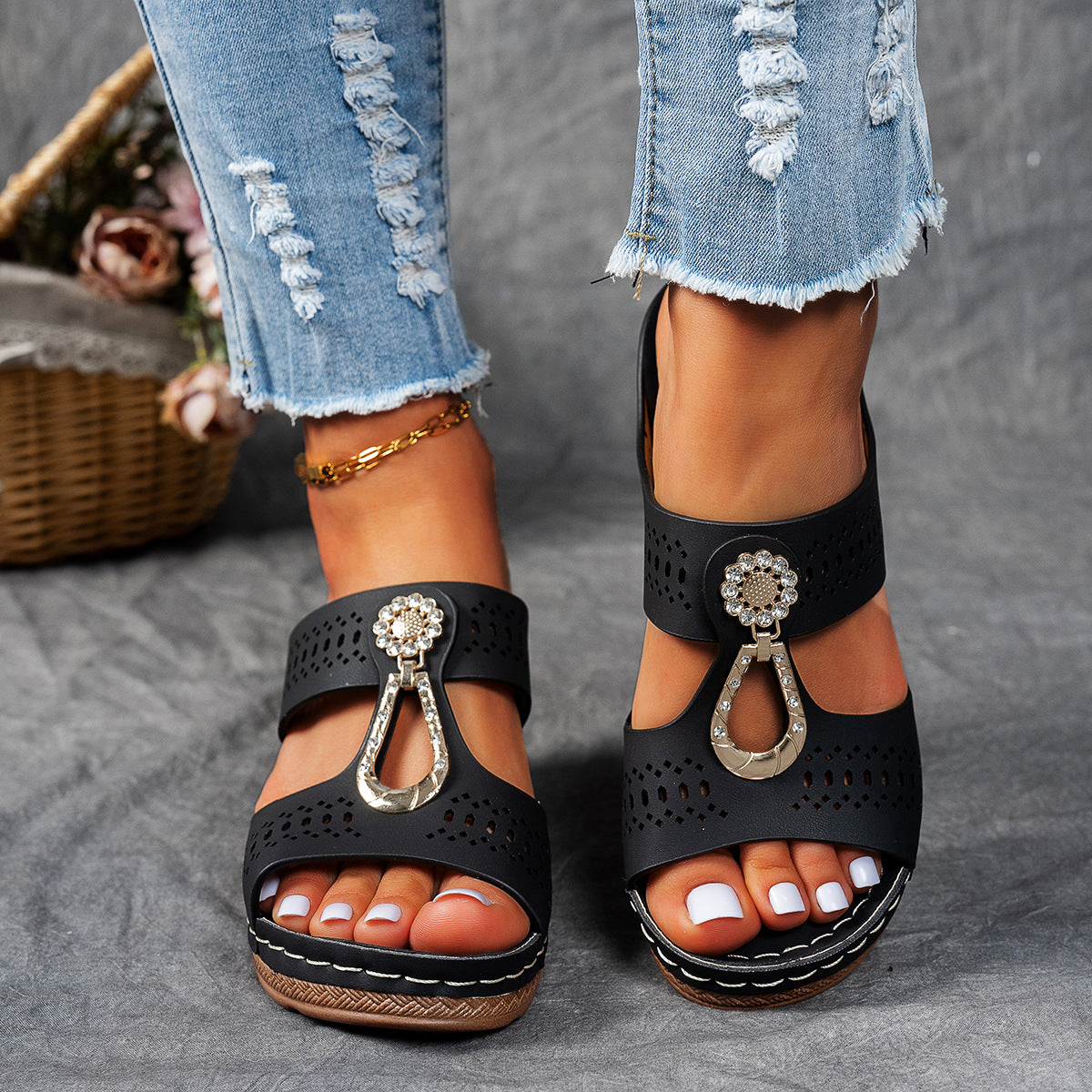 Isabella™ | Sandalias de tacón alto ortopédicas para mayor comodidad