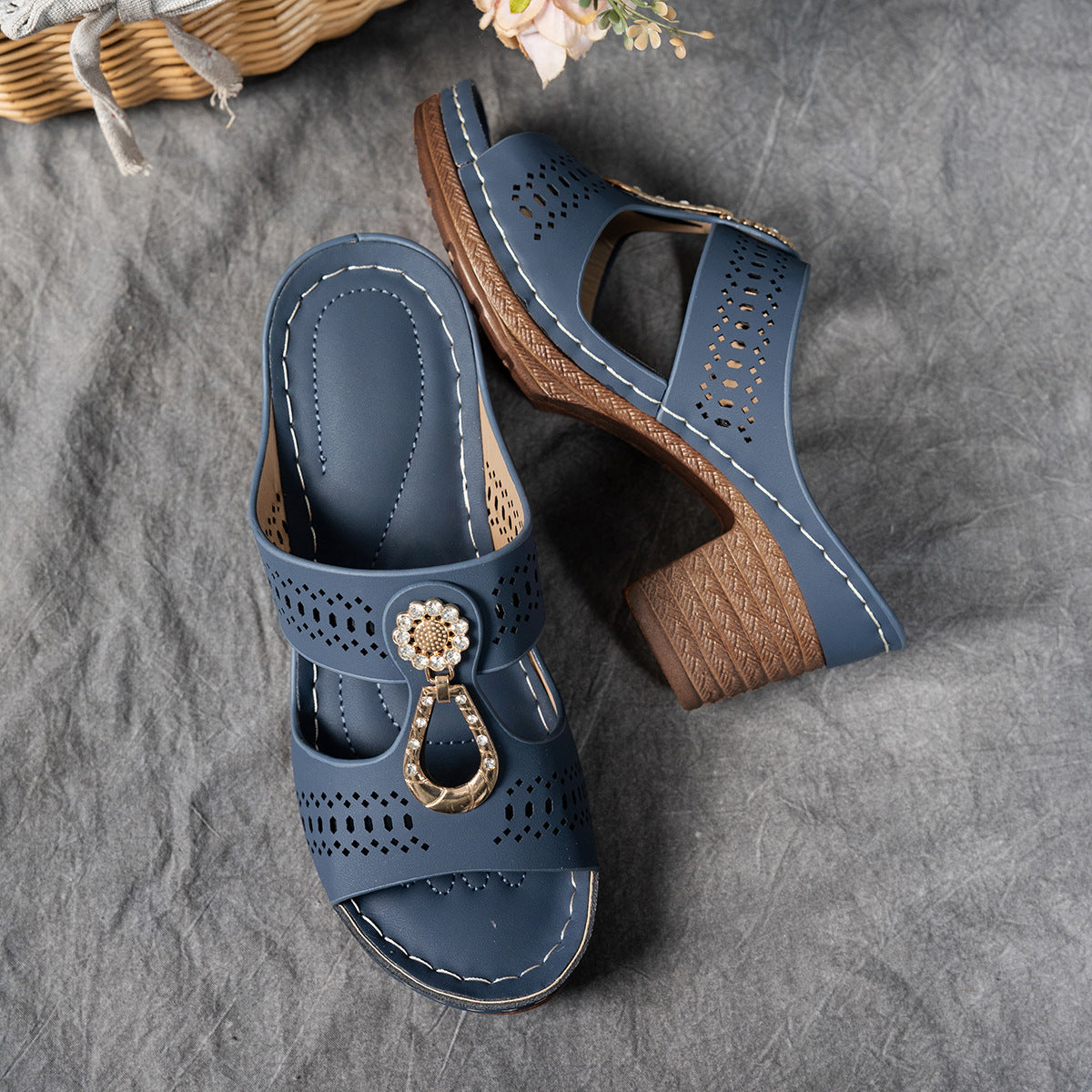 Isabella™ | Sandalias de tacón alto ortopédicas para mayor comodidad