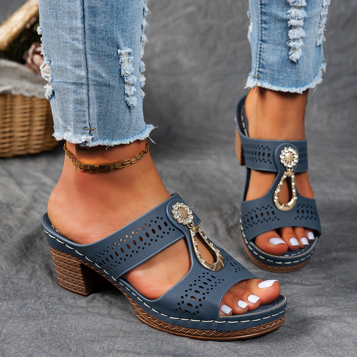 Isabella™ | Sandalias de tacón alto ortopédicas para mayor comodidad