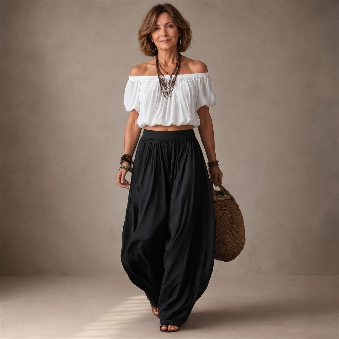 Olivia | Conjunto Top y Pantalón