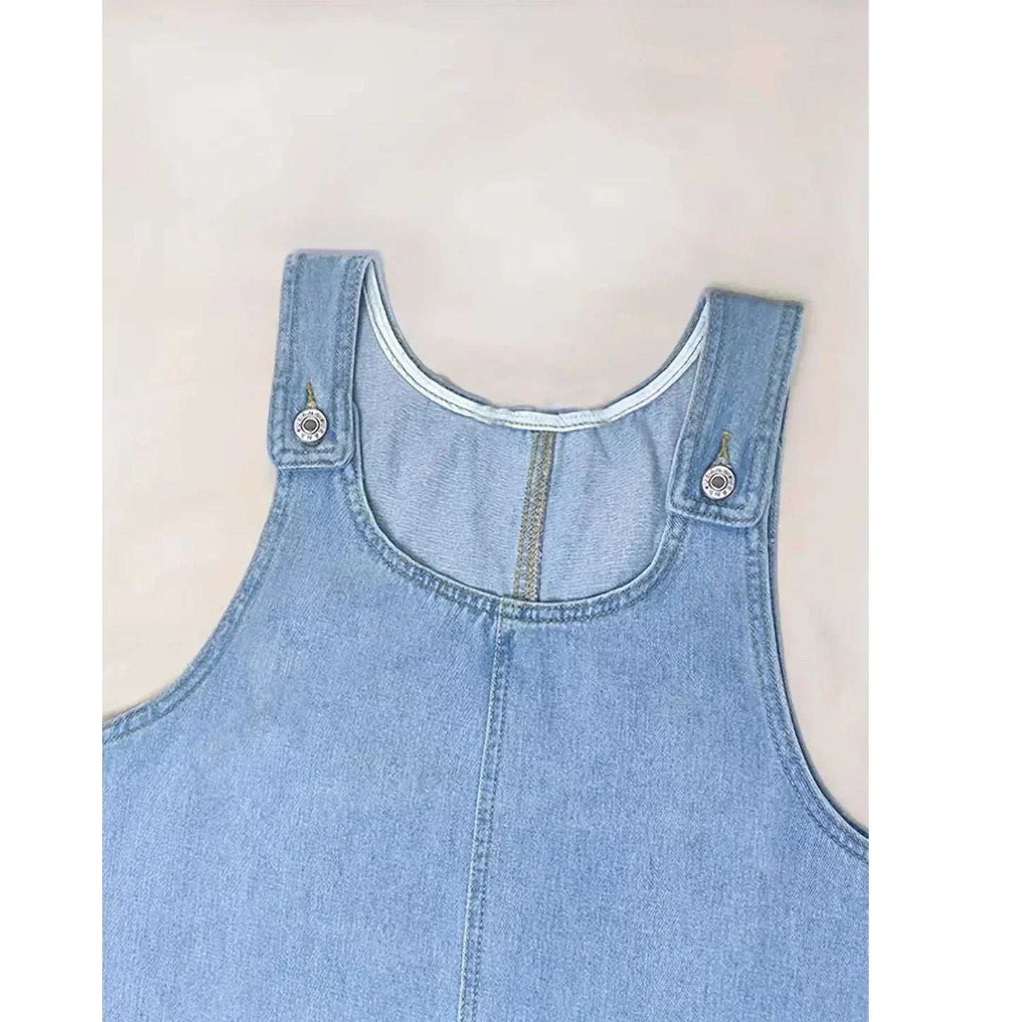 Alejandra | Vestido vaquero de corte relajado