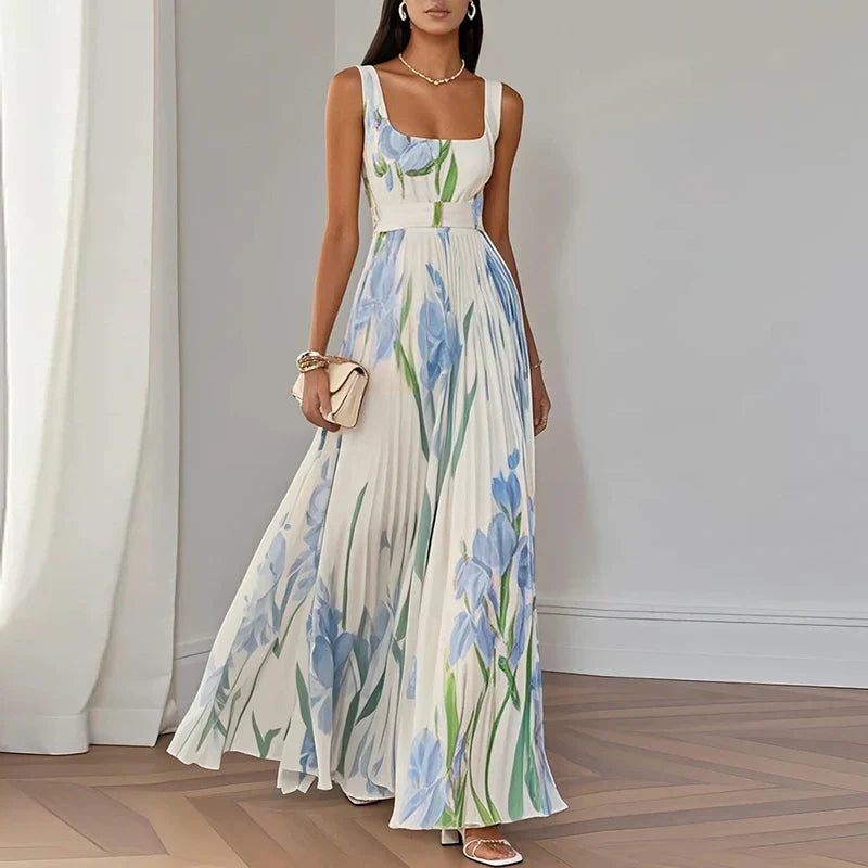 Oriana | Maxivestido Floral Corte en A