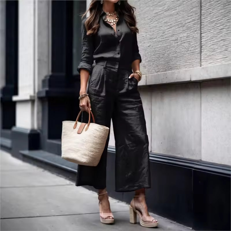 Nora™ || Conjunto holgado con pantalón