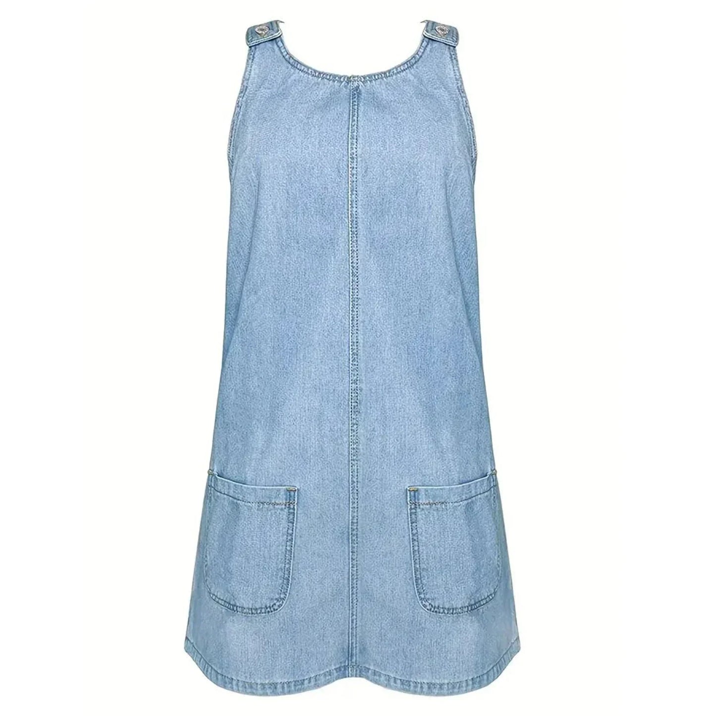 Alejandra | Vestido vaquero de corte relajado
