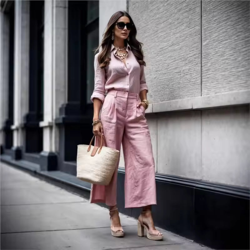 Nora™ || Conjunto holgado con pantalón