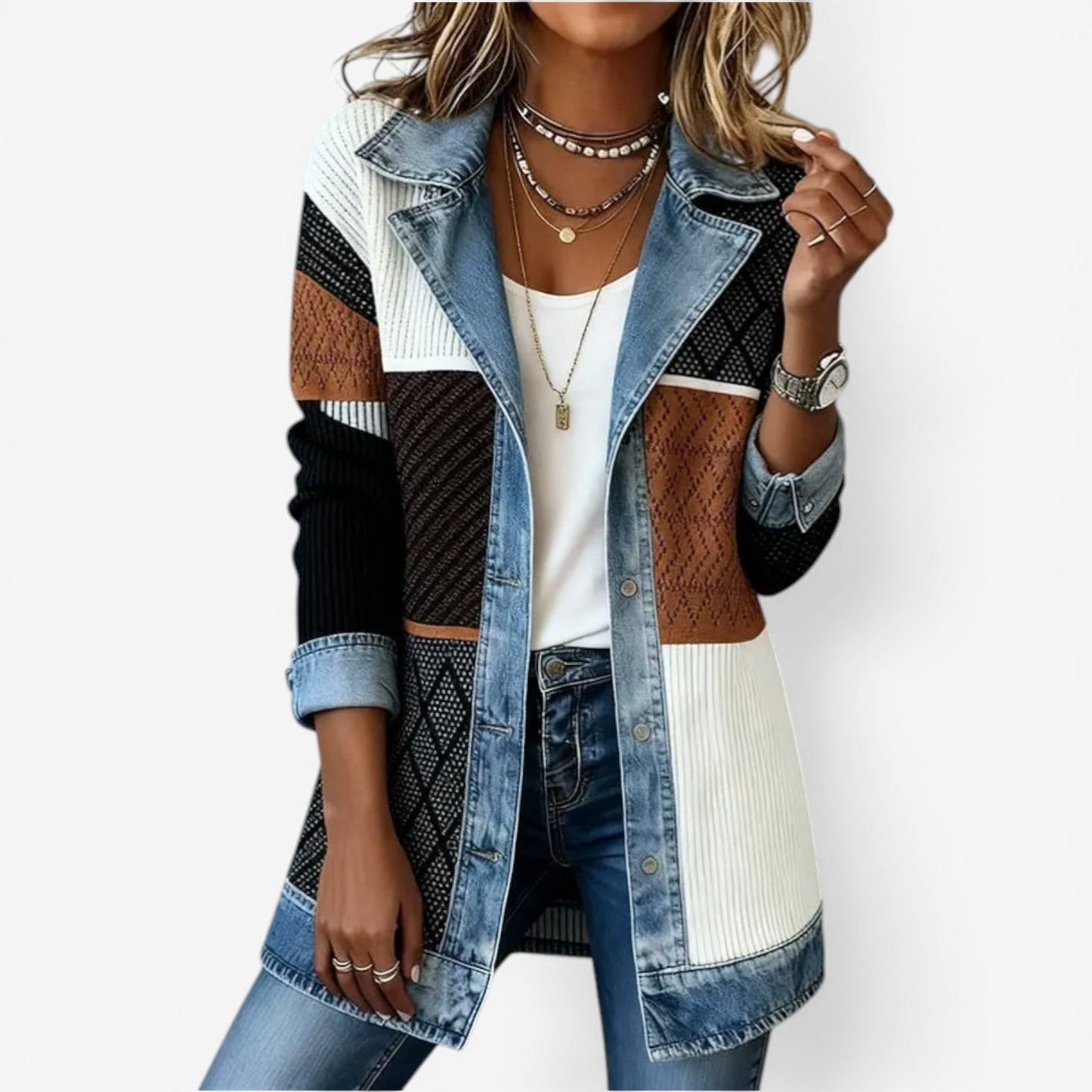 Emilia™ Chaqueta Vaquera Blend