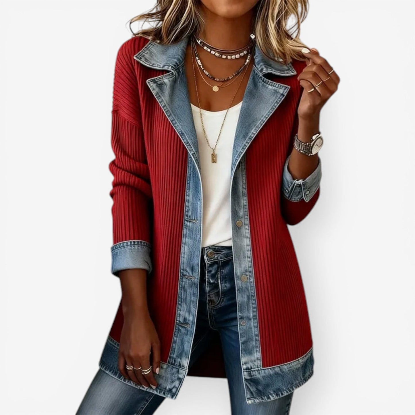 Emilia™ Chaqueta Vaquera Blend