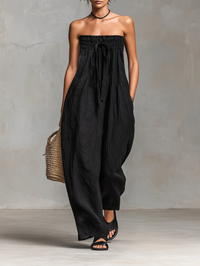 Lucia™ || Elegante mono sin tirantes