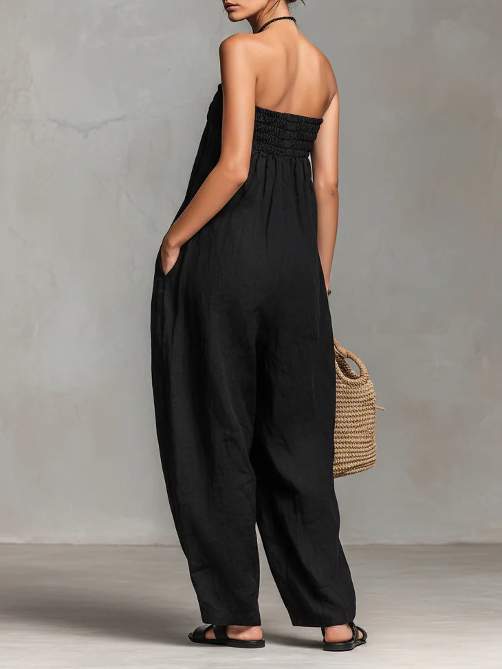 Lucia™ || Elegante mono sin tirantes