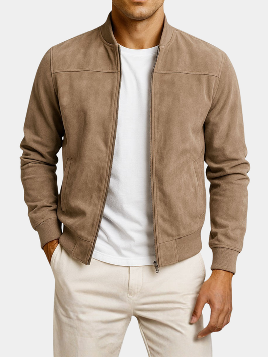 Carlos | Chaqueta de ante para hombre