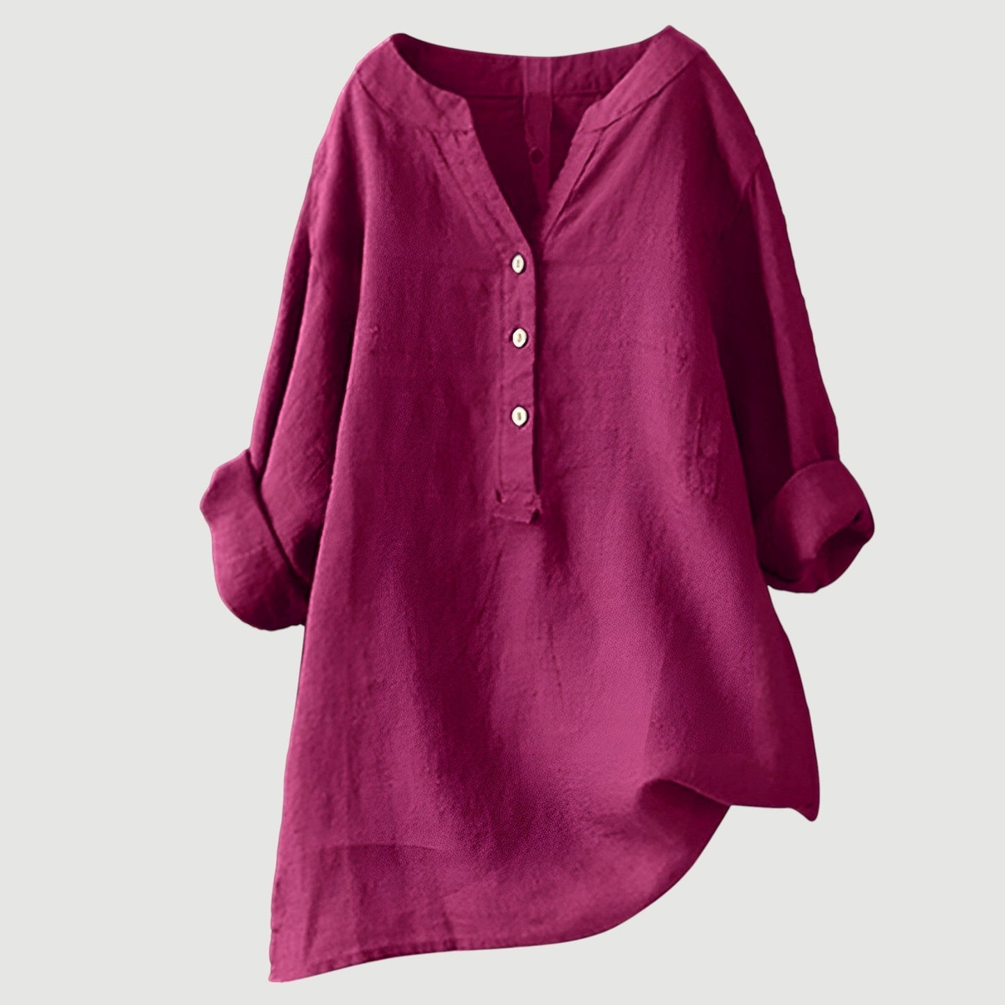 María | Blusa de lino ligera