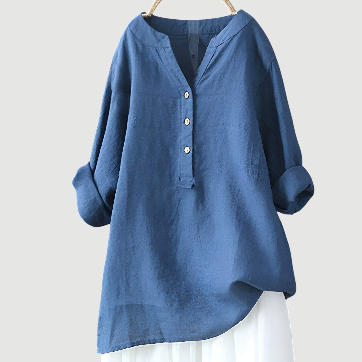 María | Blusa de lino ligera