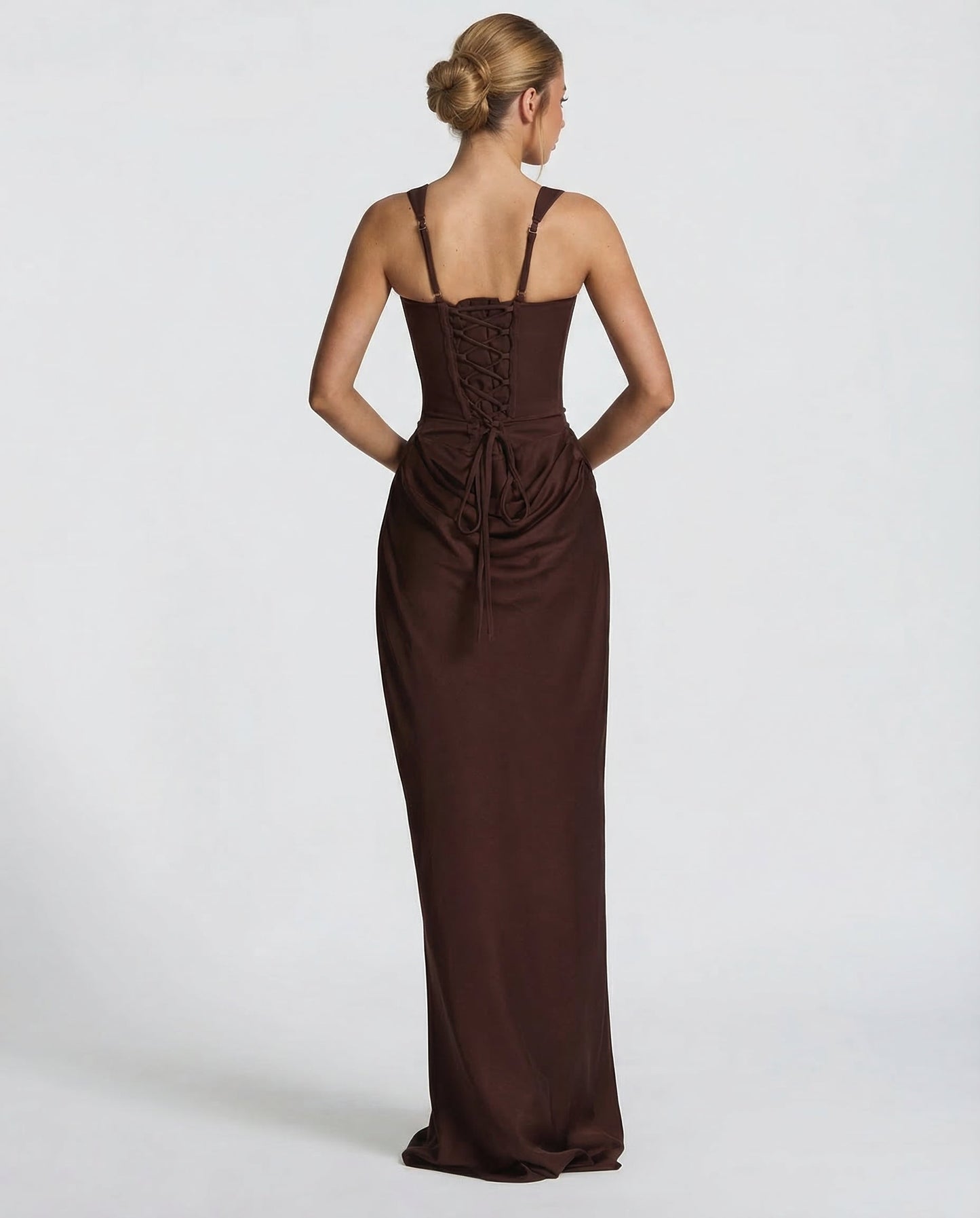 Isabel | Maxi con corte de reloj de arena