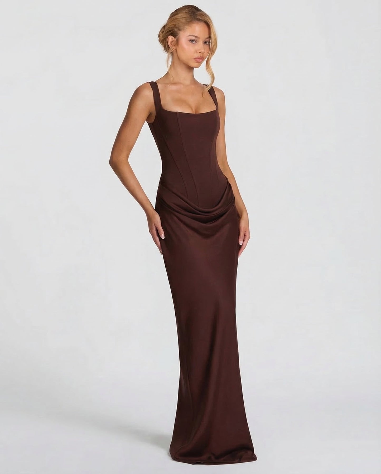 Isabel | Maxi con corte de reloj de arena