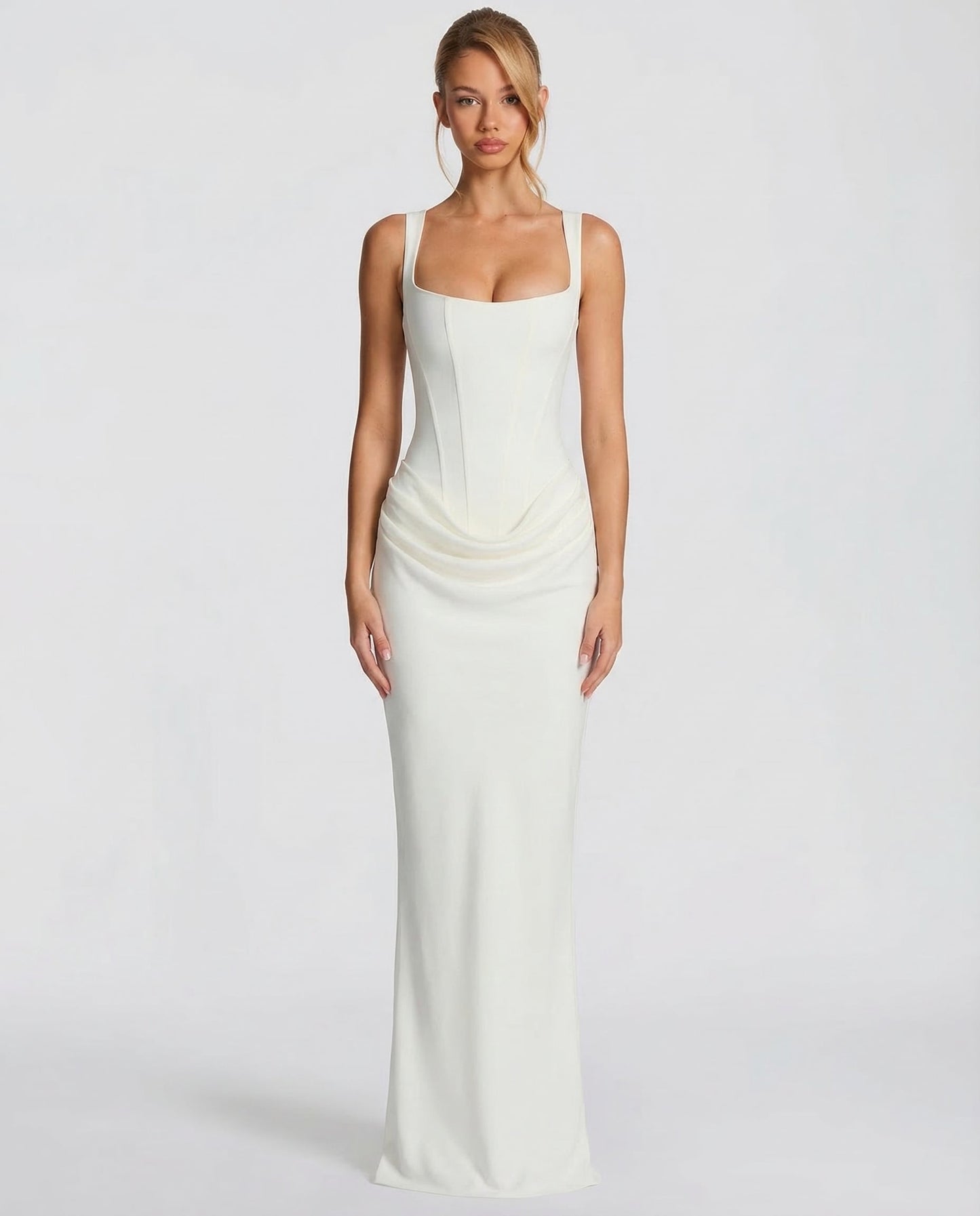 Isabel | Maxi con corte de reloj de arena