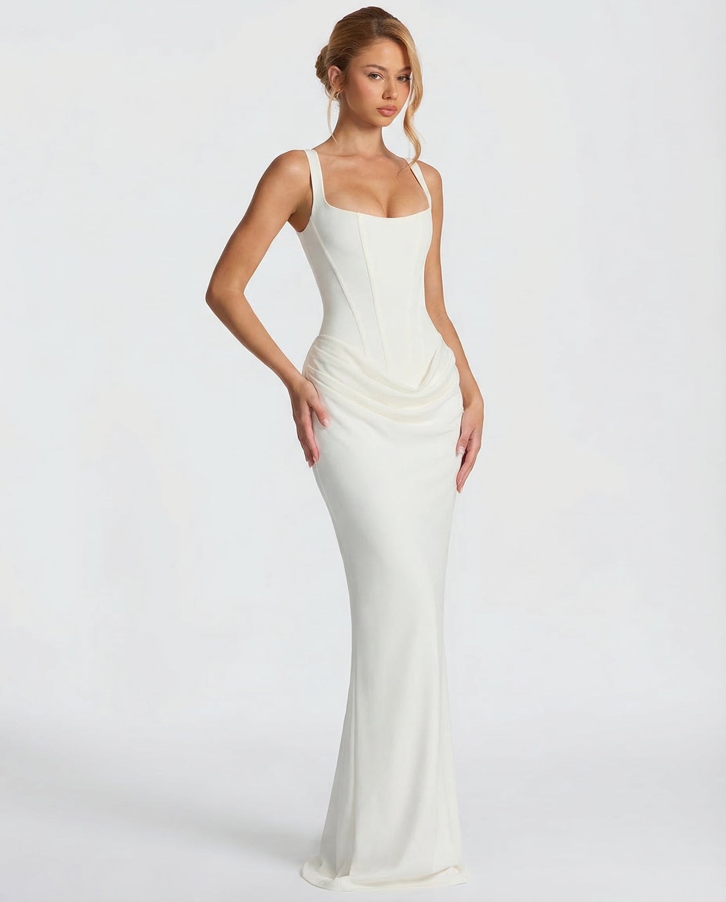 Isabel | Maxi con corte de reloj de arena