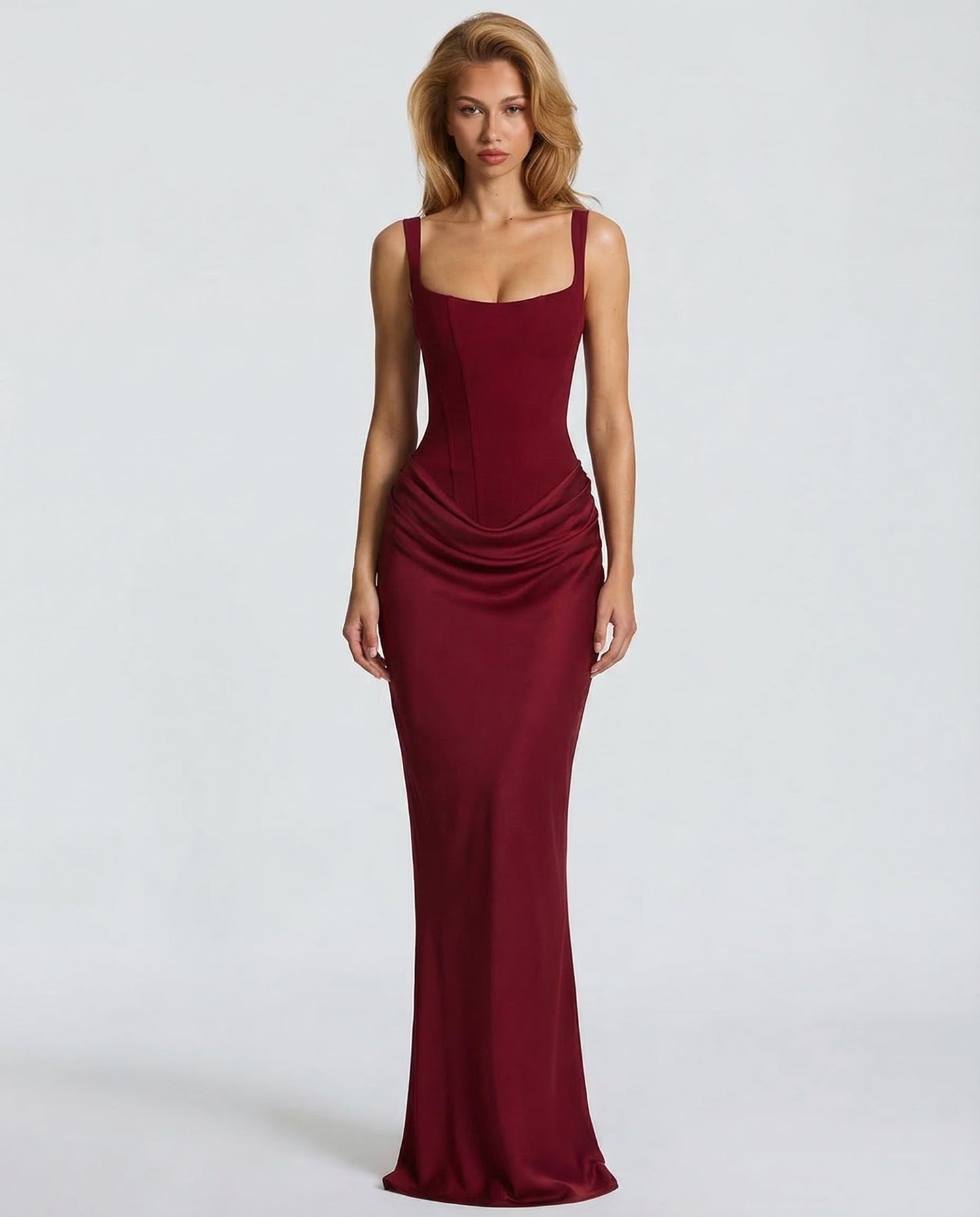 Isabel | Maxi con corte de reloj de arena