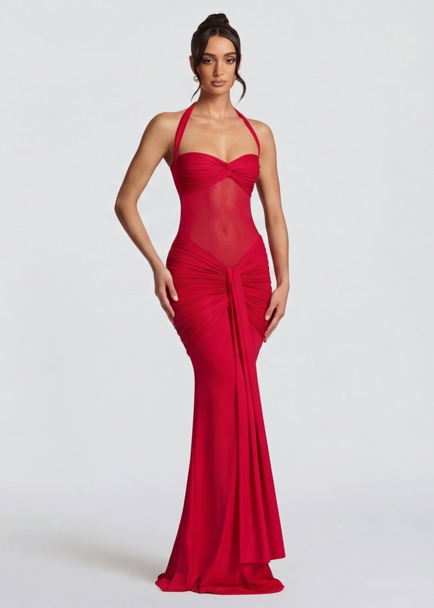 Nuria | Vestido de sirena con forma de reloj de arena