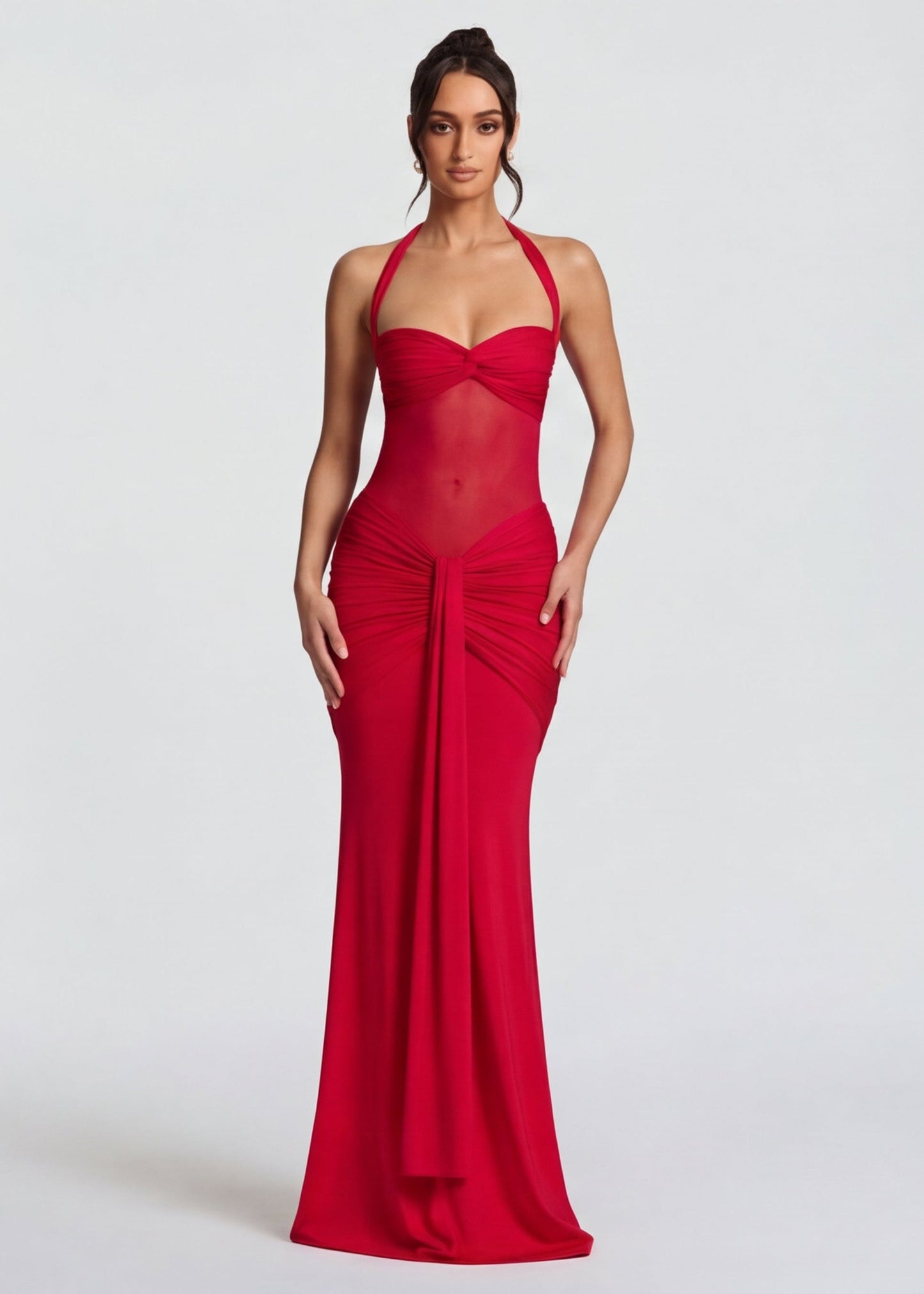 Nuria | Vestido de sirena con forma de reloj de arena