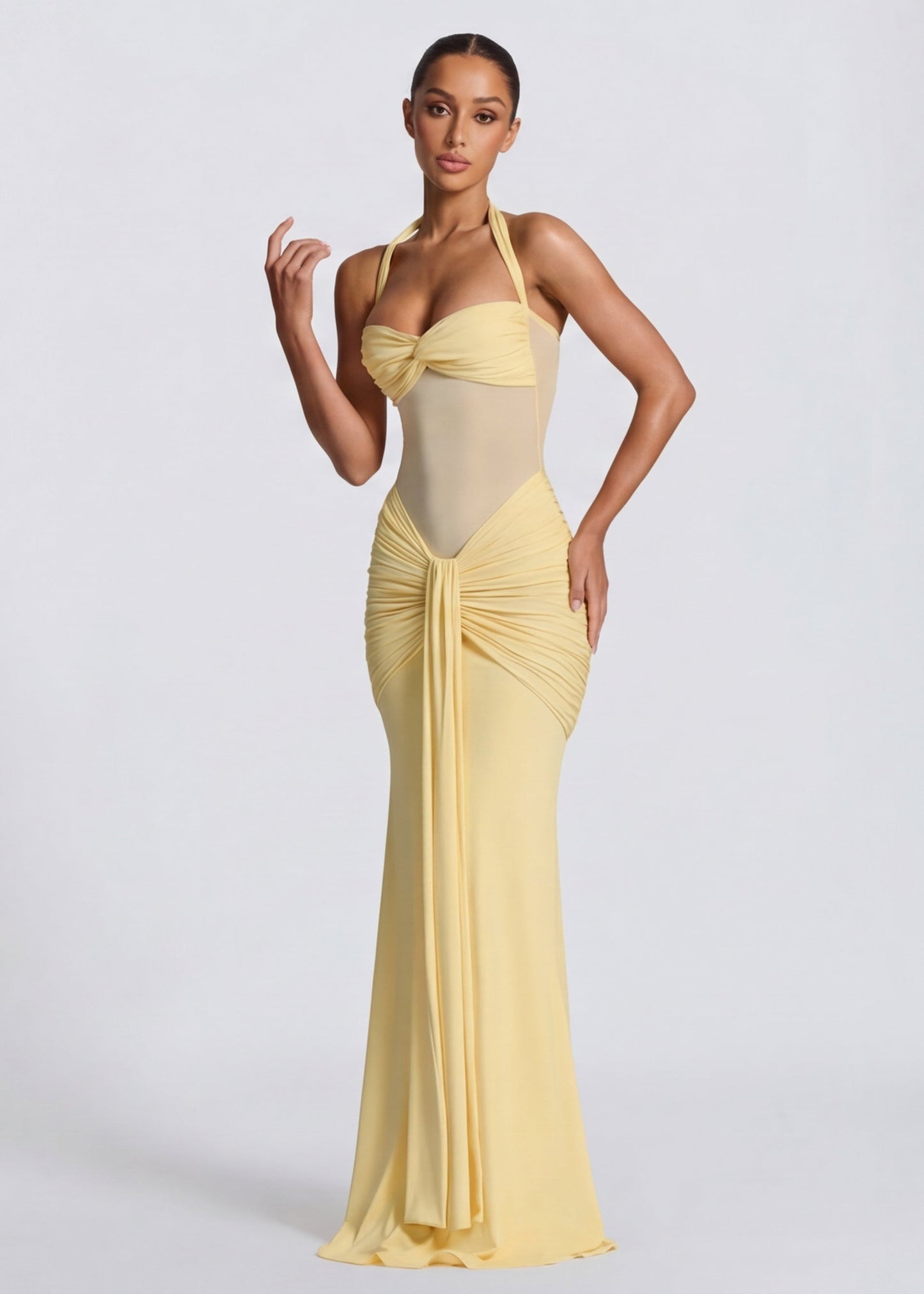 Nuria | Vestido de sirena con forma de reloj de arena