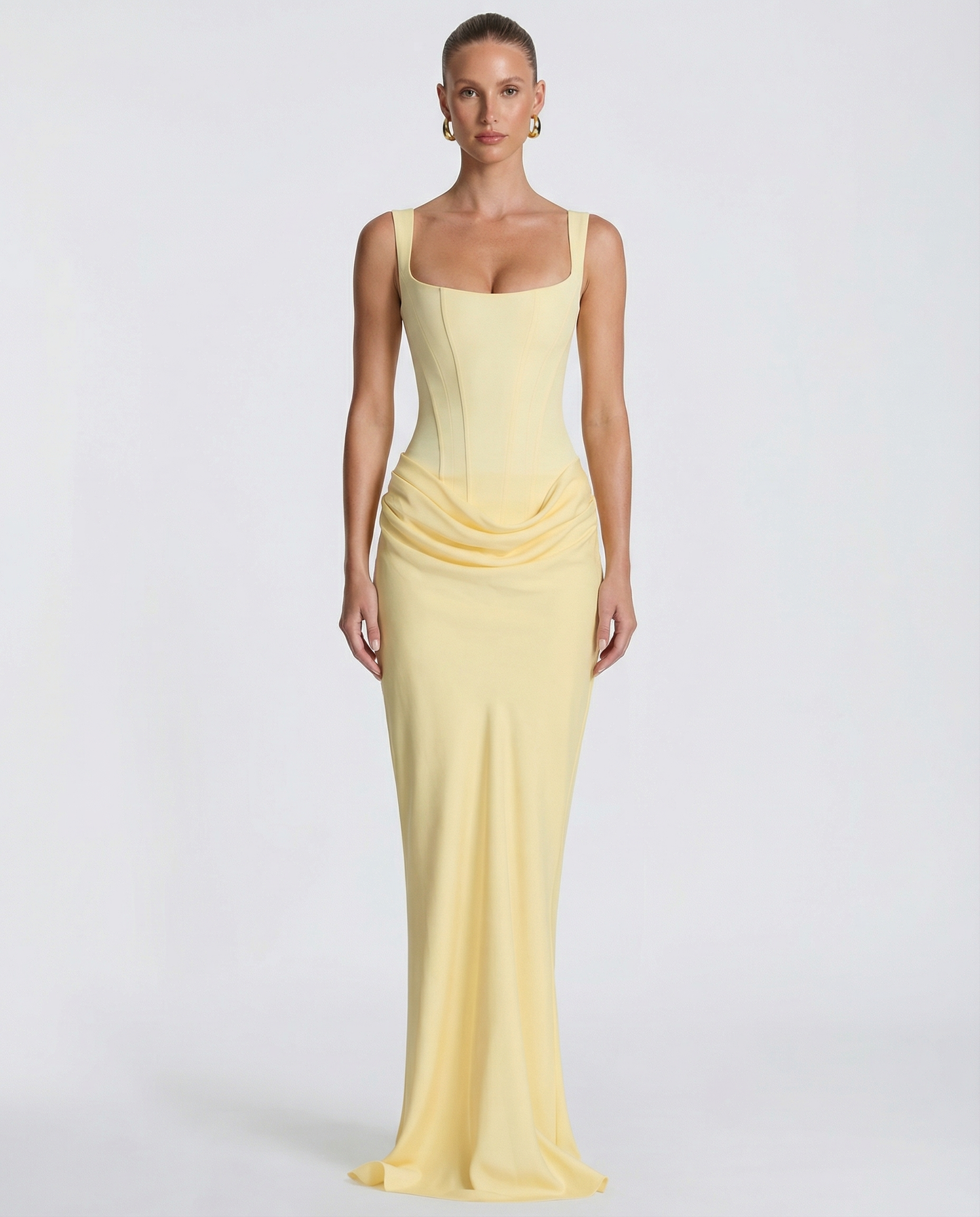 Isabel | Maxi con corte de reloj de arena