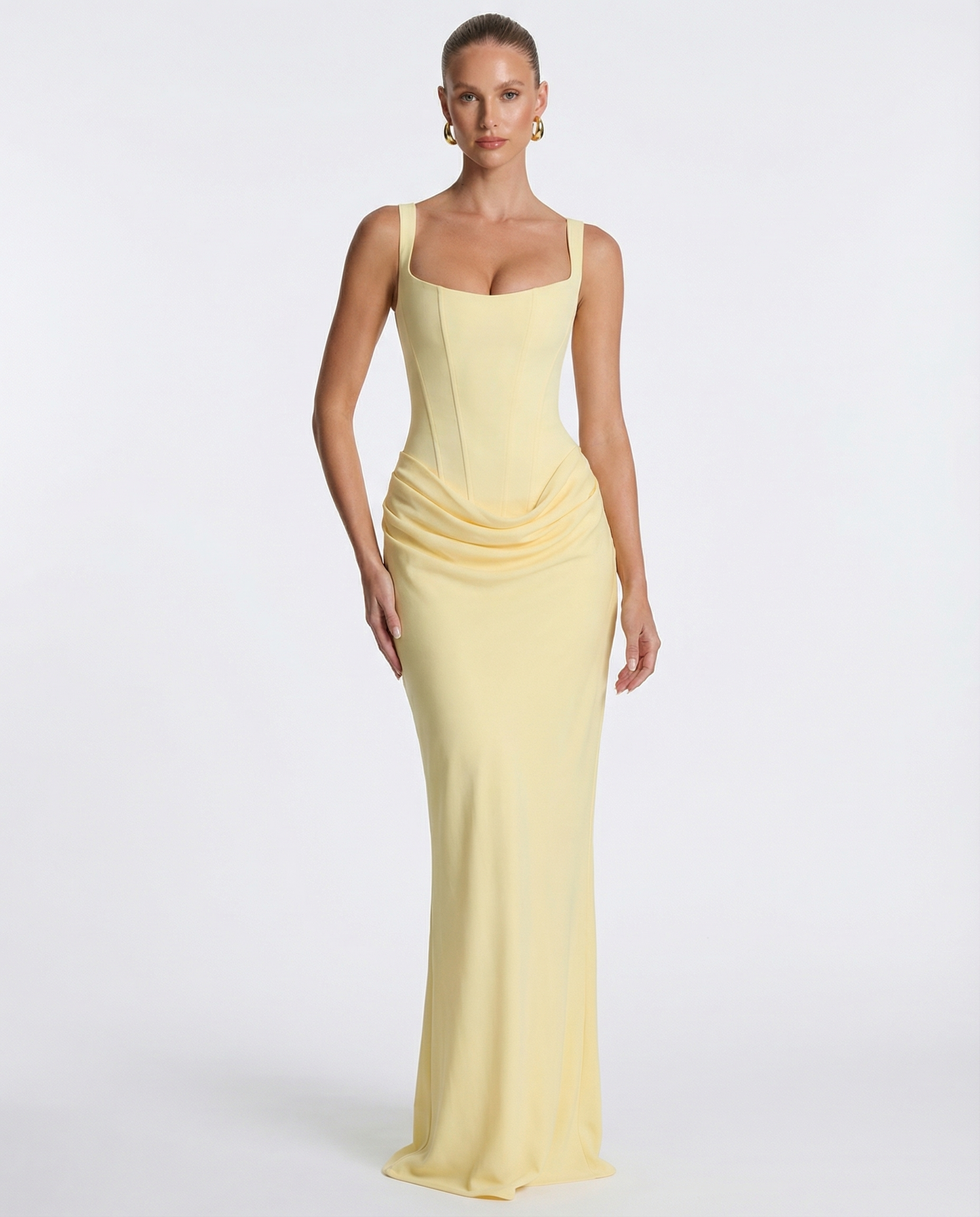 Isabel | Maxi con corte de reloj de arena