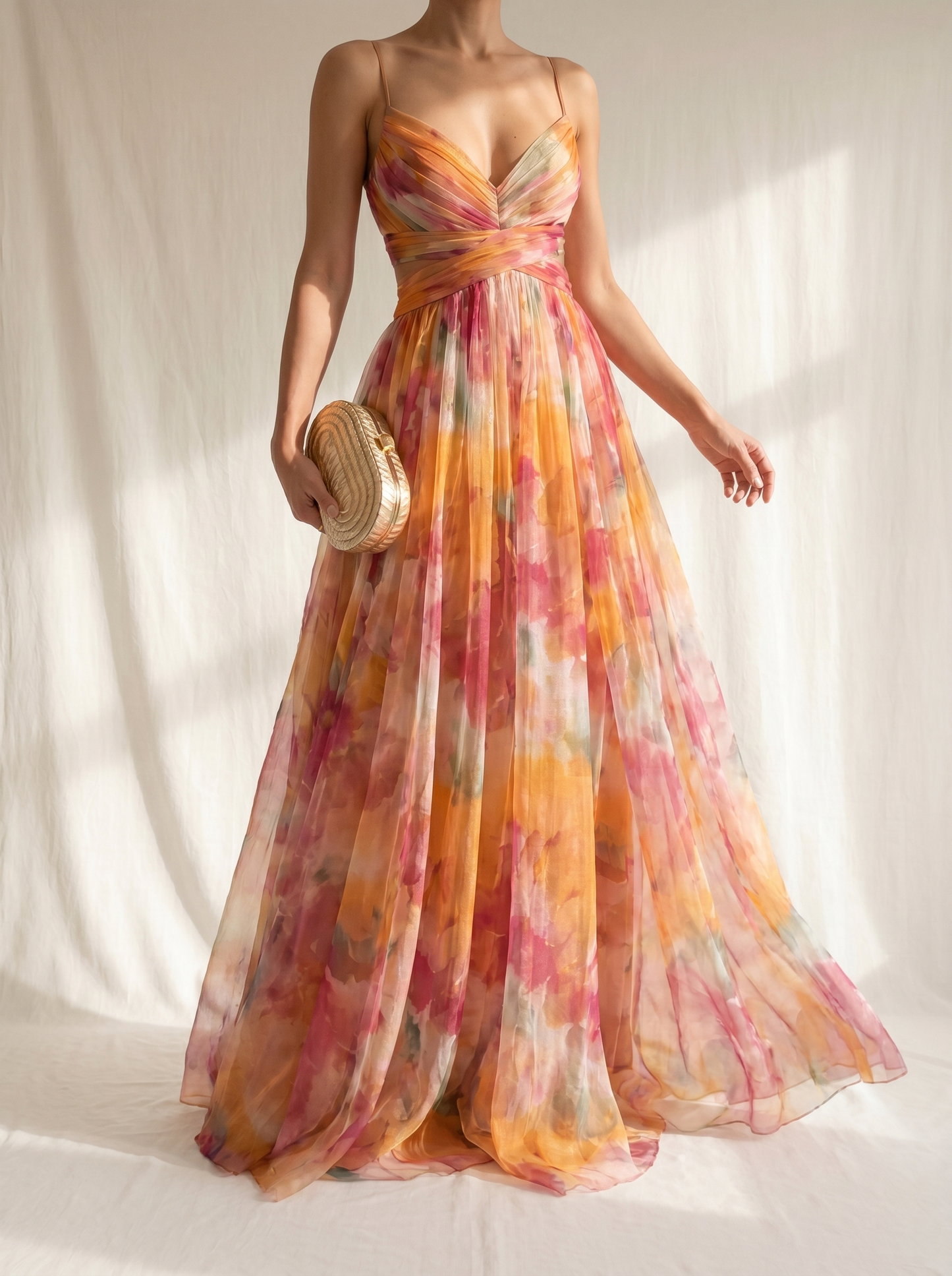 Gisela | Maxivestido con Estampado Floral