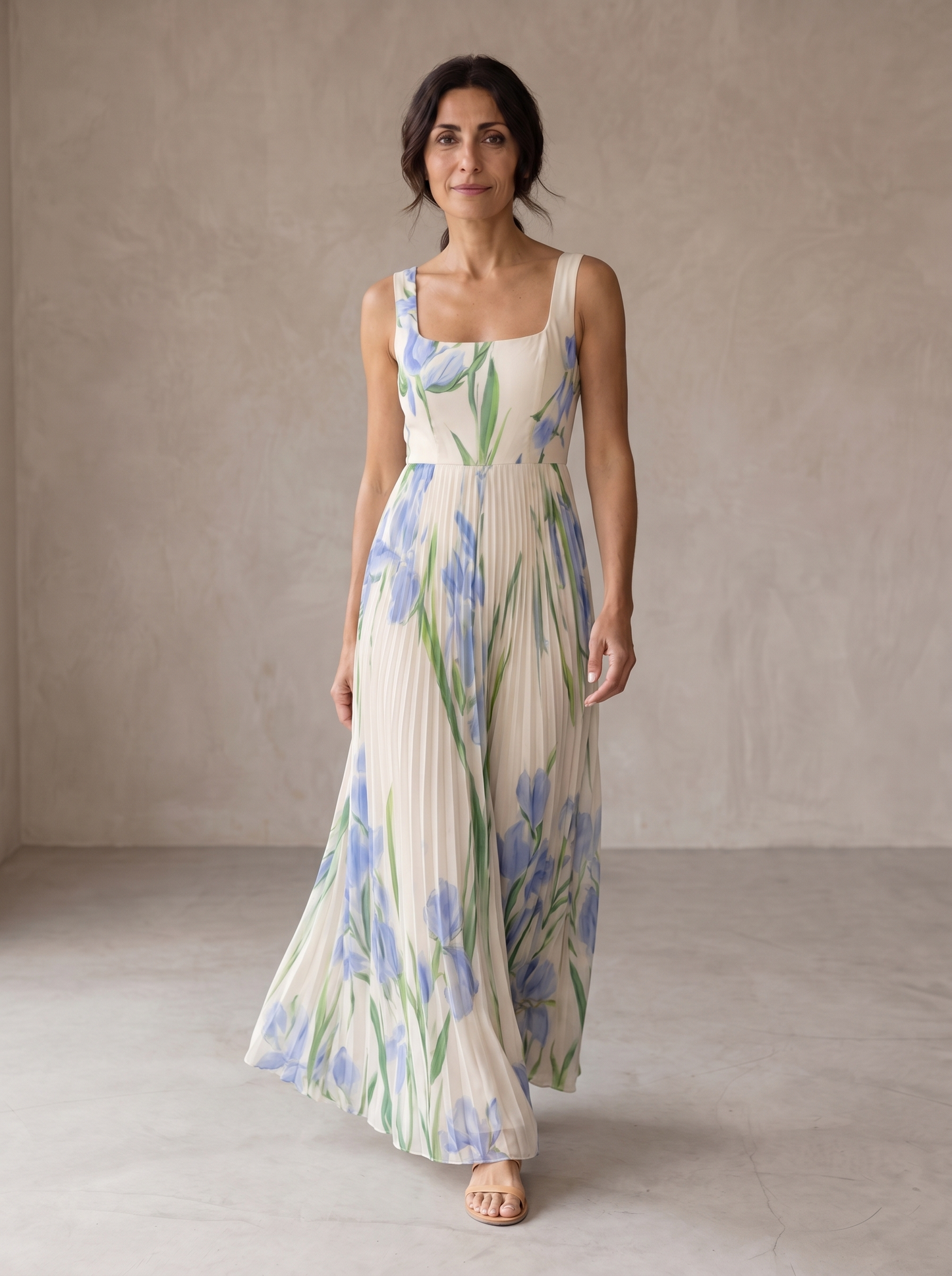 Oriana | Maxivestido Floral Corte en A
