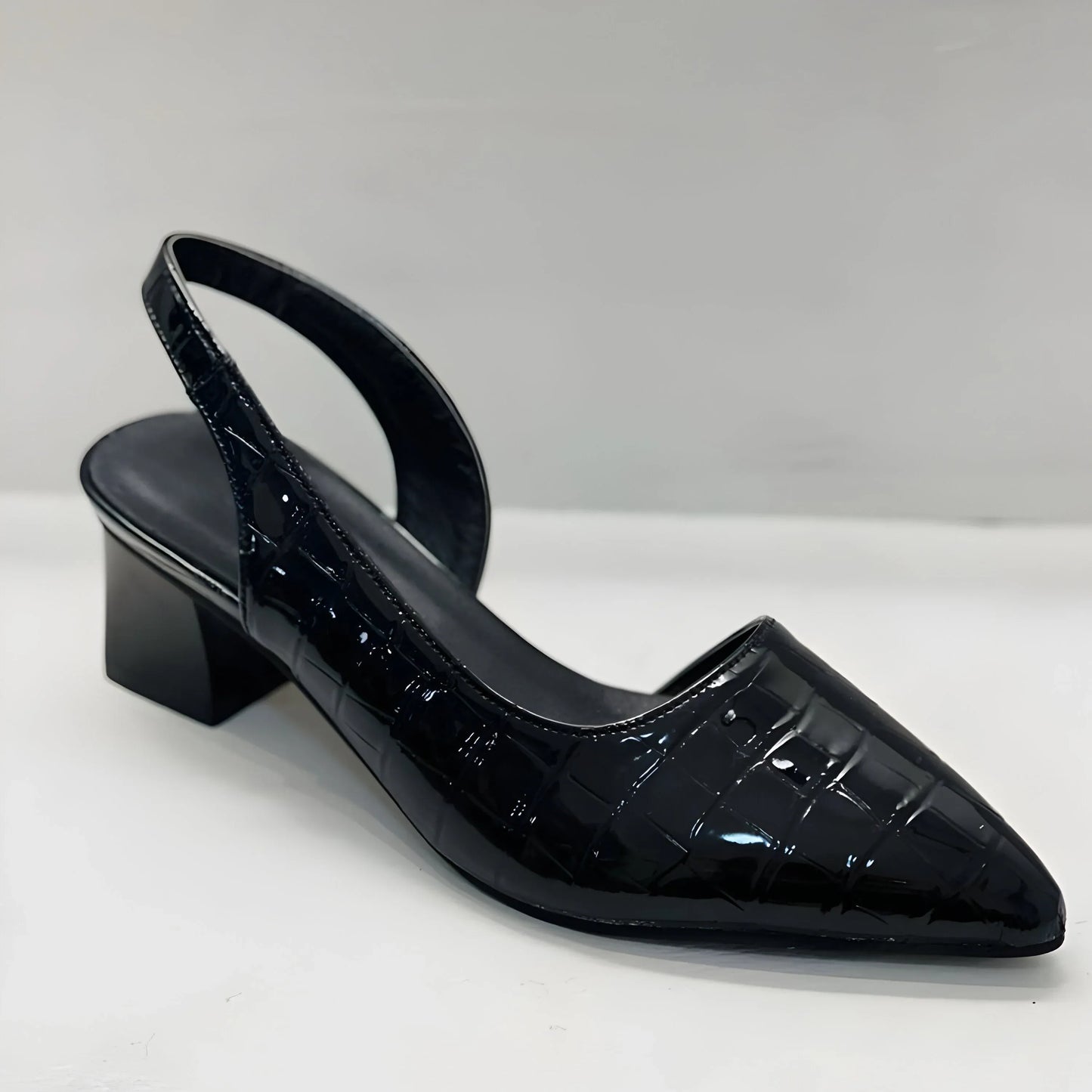 Nieves | Zapatos de tacón cuadrado elegantes
