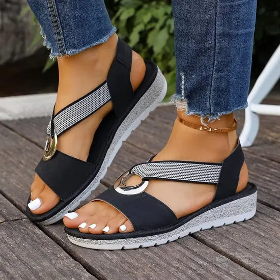 Luna | Sandalias ergonómicas de tiras cruzadas