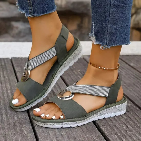 Luna | Sandalias ergonómicas de tiras cruzadas