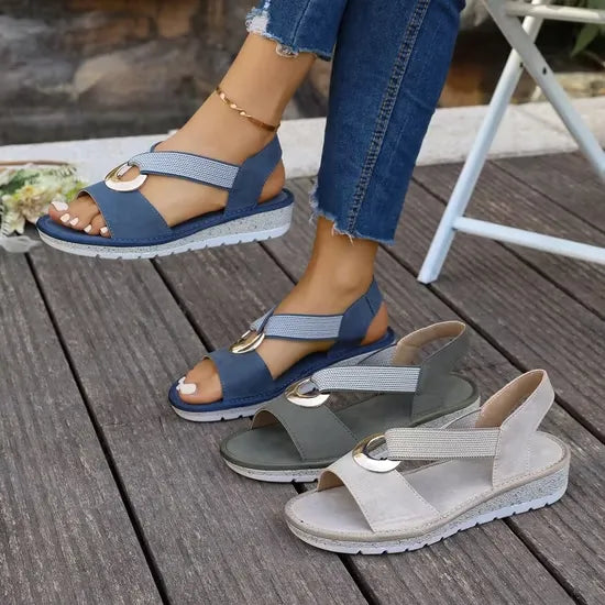 Luna | Sandalias ergonómicas de tiras cruzadas