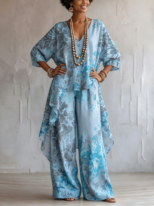 Lucena | Conjunto de dos piezas floral