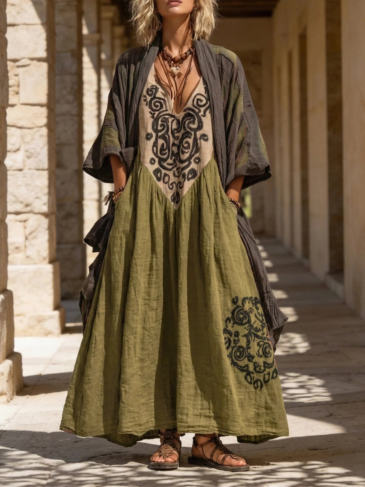 Alma - Conjunto de 2 Piezas Bohemio