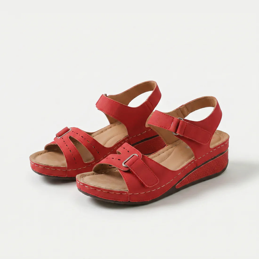 Gloria | Sandalias Ortopédicas Cómodas con Cuña