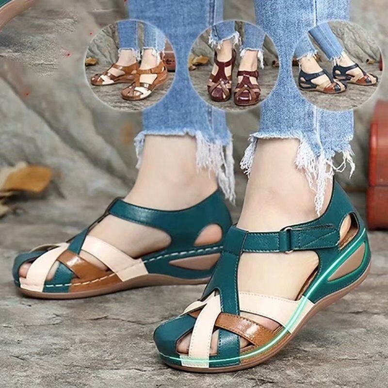 Mila | Sandalias de cuña informales