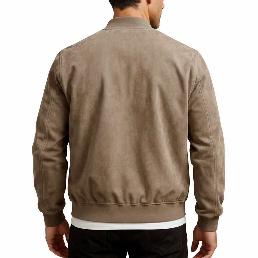 Marcos™ – La chaqueta de ante auténtico para hombre