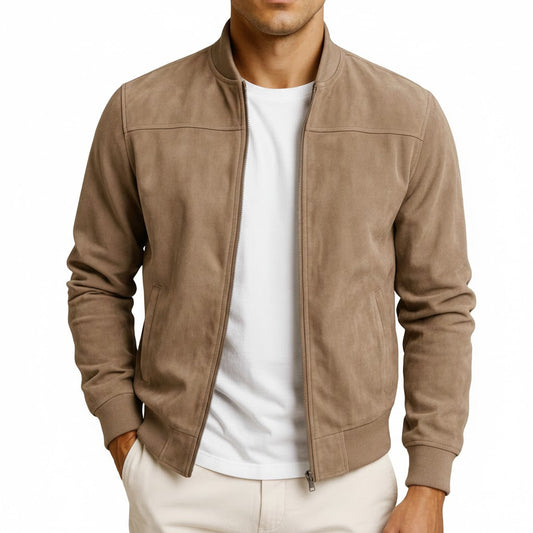 Marcos™ – La chaqueta de ante auténtico para hombre